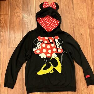 Disney Red and White Polka Dot Hoodie